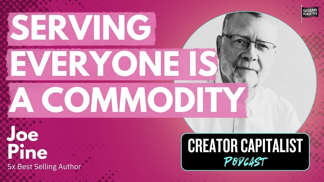 Creator Capitalist: How Joe Pine Built A Business Around His Intellectual Capital